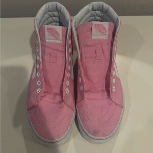 Vans Pink High-Top Sneakers